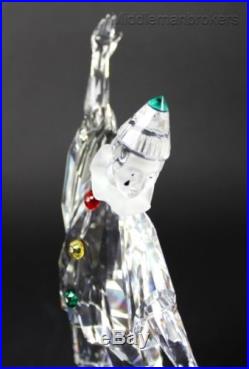 Signed Swarovski Austria Masquerade Pierrot 1999 SCS Silver Crystal Figurine DBP