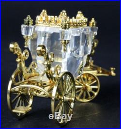 Signed Swarovski Austria Memories Journeys Carriage 220496 Crystal Figurine LMC