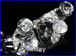 Signed Swarovski Austria Mother Bear 866263 Silver Crystal Figurine w Box NR JWD
