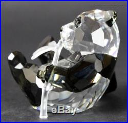 Signed Swarovski Austria SCS Panda Cub 905543 Crystal Figurine with Box NR TTO