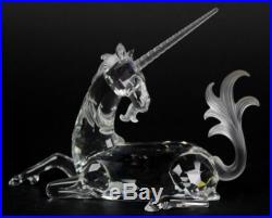Signed Swarovski Austria Unicorn Fabulous Creatures 1996 Crystal Figurine NR JWD