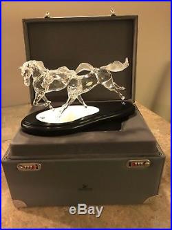 Signed Swarovski Limited Edition The Wild Horse With Case And Certificate