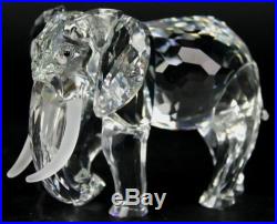 Signed Swarovski SCS African Elephant Inspiration Africa 1995 Crystal Figurine