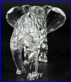 Signed Swarovski SCS African Elephant Inspiration Africa 1995 Crystal Figurine