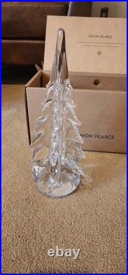 Simon Pearce Handblown Crystal Glass Vermont Evergreen Christmas Tree 14 Simon Pearce Handblown Crystal Glass Vermont Evergreen Christmas Tree 14
