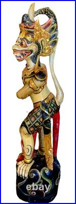 Six foot Wooden Statues Hand Carved And Painted