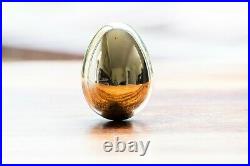 Solid Brass Egg For Luck and Wealth Hand Made in England
