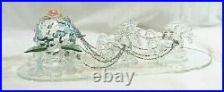 Sorelle Crystal 4-Unicorn-Drawn Carriage Princess Cinderella 15 Long Rare L2791