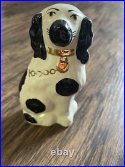 Staffordshire Mantle Dog Figurine, 1950s