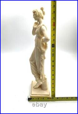 Statue Greek Goddess Beautiful Lady Vintage Classic Decor