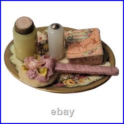Susan Harmon Heirlooms by Susie French Miniature Poudre De Visage Bath Tray M28