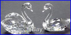 Swan Couple Clear Crystal (pair Swans Love Heart) 2016 Swarovski 5135936