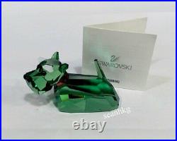 Swarovski 1089199 Scottie, Dog Lovlots Green Crystal Authentic NEW