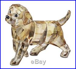 Swarovski #1142824 Golden Retriever Standing Brand Nib Crystal Dog Puppy Cute Fs