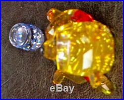 Swarovski #1142889 Disney Winnie The Pooh Brand Nib Crystal Bear Honey Cute F/sh