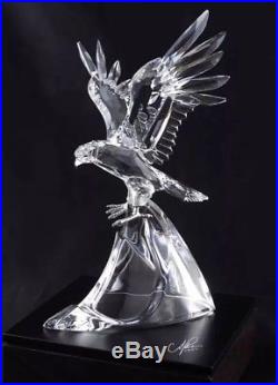 Swarovski 1995 Limited Edition Crystal Figurine EAGLE- With Stand. (2 Available)