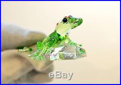 Swarovski 2008 SCS Event Gecko Green Lizard Sigend 905541 Brand New in Box