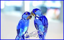 Swarovski 2014 SCS Hyacinth Macaws Blue Bird Signed 5004730 Brand New In Box