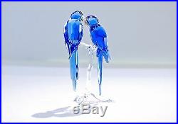 Swarovski 2014 SCS Hyacinth Macaws Blue Exotic Bird 5004730 Brand New In Box