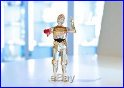 Swarovski 2017 Star Wars C-3PO R2-D2 BB8 Full Set Brand New In Box 5290214