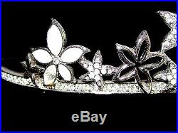 Swarovski #894451 Confetti Tiara Brand Nib Bridal Flowers Rare Nice Free Shiping