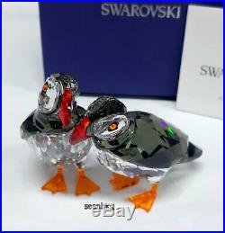 Swarovski Atlantic Puffins, Birds True Togetherness Multi Color Crystal 5472475