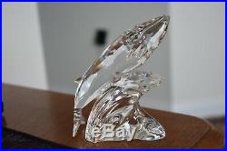 Swarovski Austrian Crystal 1992 Lt. Ed. Care For Me Whales Figurine Box