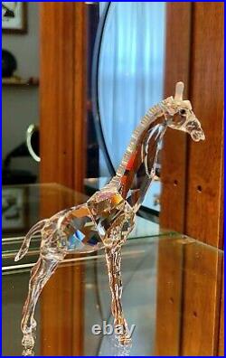 Swarovski Austrian Crystal Figurine, Baby Giraffe #236717 in Mint in Box
