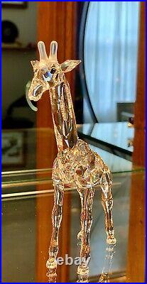 Swarovski Austrian Crystal Figurine, Baby Giraffe #236717 in Mint in Box