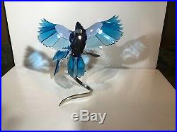 Swarovski BLUE JAYS Paradise Birds Figurine #1176149 NIB