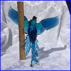 Swarovski BLUE PARROTS BRAND NEW in BOX 5136775 CRYSTAL FIGURINE BIRD