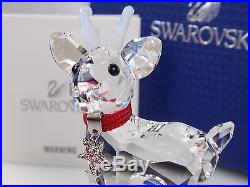 Swarovski Baby Reindeer Retired 2015 Mib #5000424