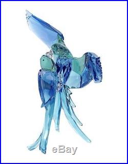 Swarovski Blue Parrots Crystal NEW # 5136775