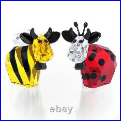 Swarovski Bumblebee & Ladybird Mo Brand New In Box #5136457 Ladybug Cute F/s