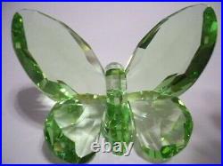 Swarovski Butterfly Light Peridot 855773 Nib Coa