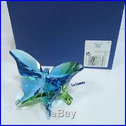 Swarovski Butterfly on Leaves, Crystal Authentic MIB 5136834