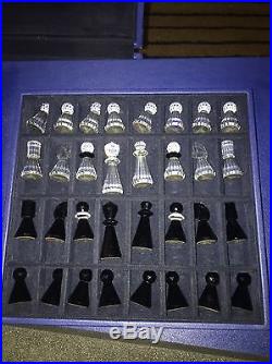 Swarovski Chess Set with Extra Board And Box