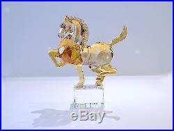 Swarovski Chinese Zodiac Horse Golden Large Big Brand New 1055509