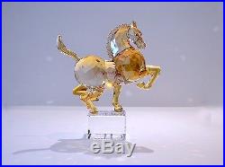 Swarovski Chinese Zodiac Horse Golden Large Big Brand New 1055509