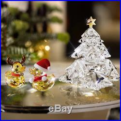 Swarovski Christmas Crystal Figurine CHRISTMAS TREE SHINING STAR #1139998 New
