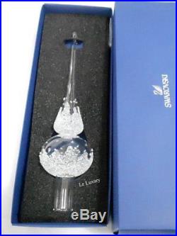 Swarovski Christmas Tree Topper, Christmas holiday Crystal Authentic MIB 5301303