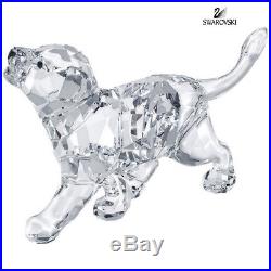 Swarovski Clear Crystal Figurine Animal LION CUB #1194148 New
