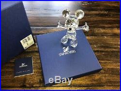Swarovski Clear Crystal Figurine Disney Mickey Mouse #687414