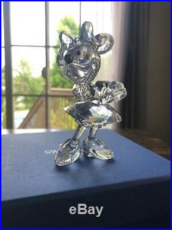 Swarovski Clear Crystal Figurine Disney Minnie Mouse #687436