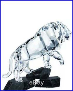 Swarovski Clear Crystal Figurine Soulmates LION 5103232 Brand New