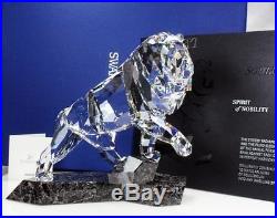 Swarovski Clear Crystal Figurine Soulmates LION #5103232 New