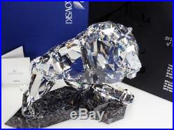 Swarovski Clear Crystal Figurine Soulmates LION #5103232 New