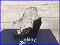 Swarovski Clear Crystal Panther Soulmates Collection Retired