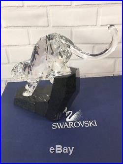 Swarovski Clear Crystal Panther Soulmates Collection Retired