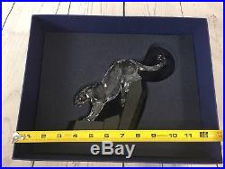 Swarovski Clear Crystal Panther Soulmates Collection Retired